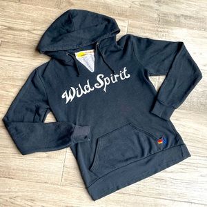 Aviator Nation “Wild Spirit” Hoodie Sweatshirt Pullover Style Front Pocket SZ M